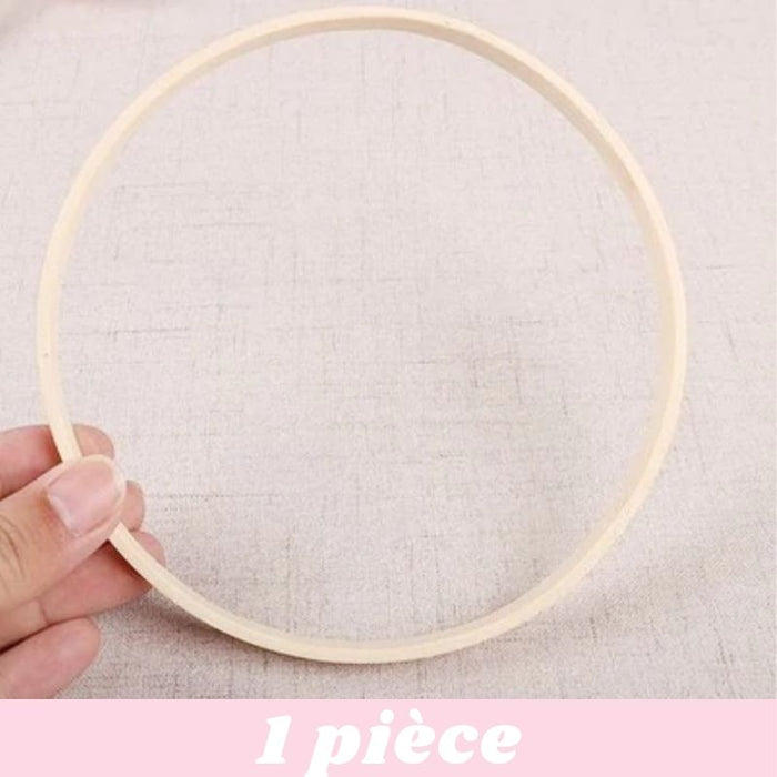 1 Cercle en bambou 10cm