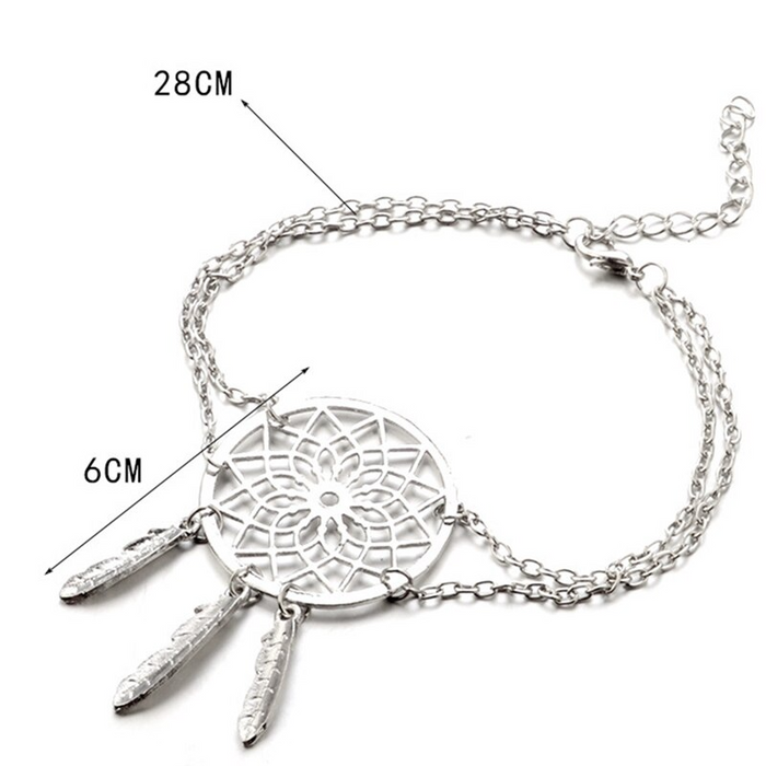 bracelet attrape reves "fleur de lotus"