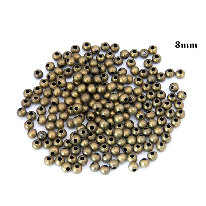 perles métal attrape reve 8 mm