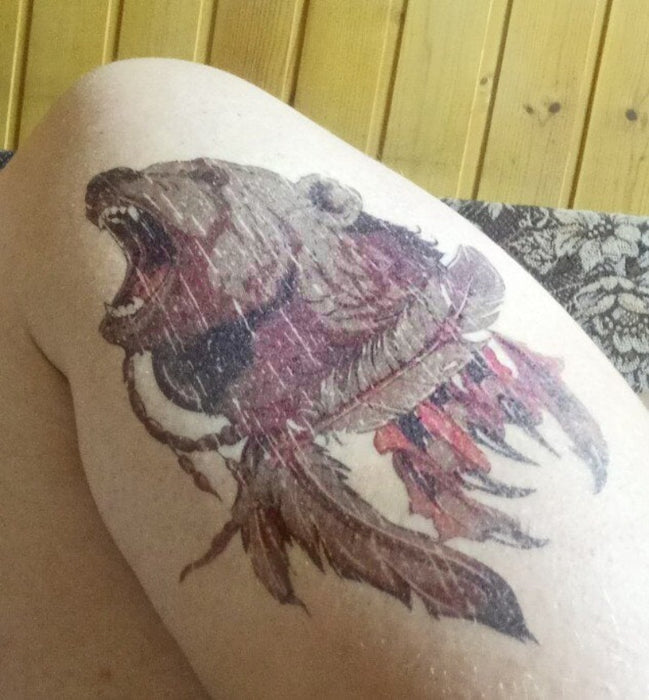 tatouage attrape reve ours